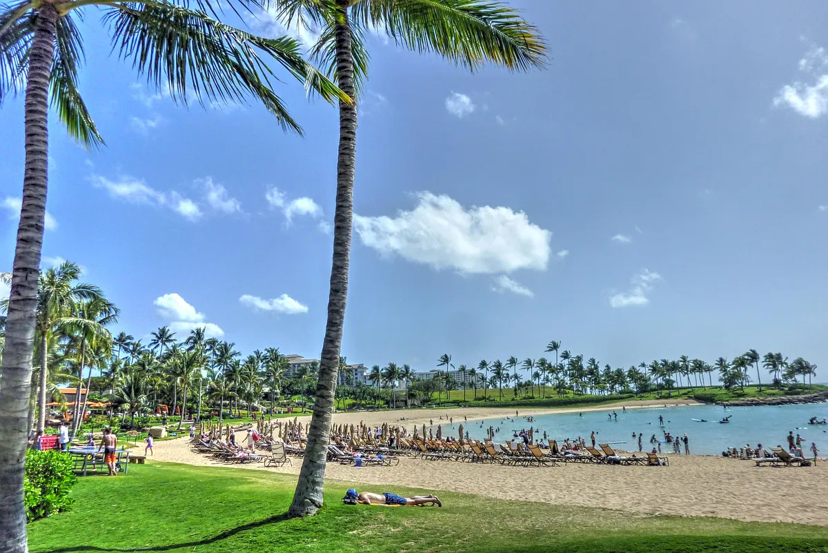 This is one of the four major beach lagoons at Koolina....you are moments away from these beach lagoons.... - 92-1492 Aliinui Dr #5