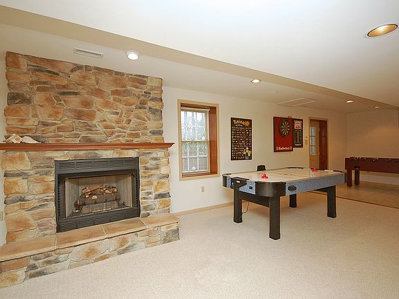 Fireside Recreation/Media Room