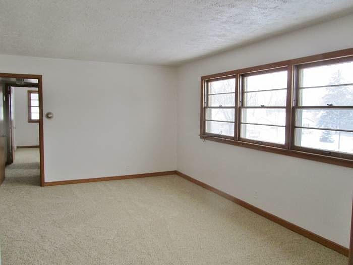 Living room with carpet