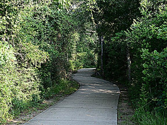 THIS HOME BACKS TO THIS AWESOME HIKE AND BIKE TRAIL