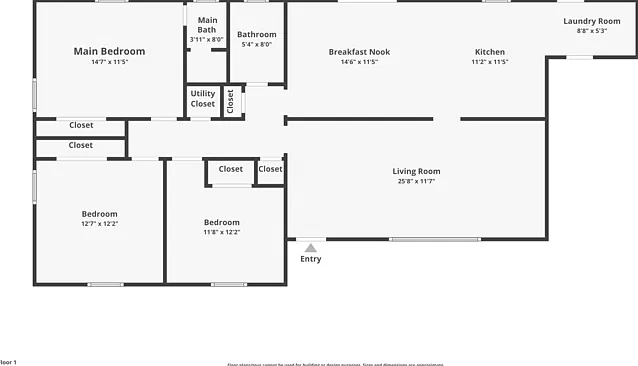 3 bed, 2.0 bath, 1427 sqft, $1,575 — Photo 2