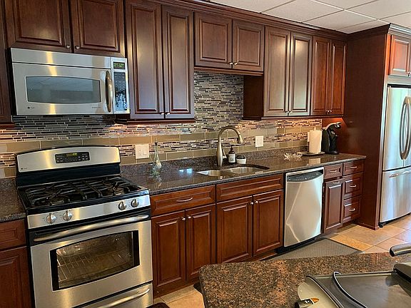 Kitchen in walkout basement