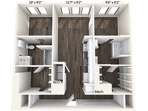 Floor plan B3-standard