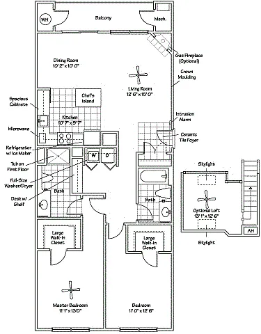 Floor plan The Bristol