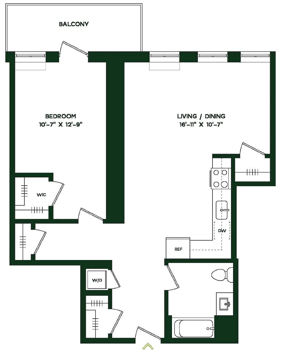 Floor plan A17E