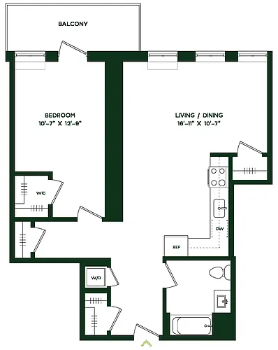 Floor plan A17E