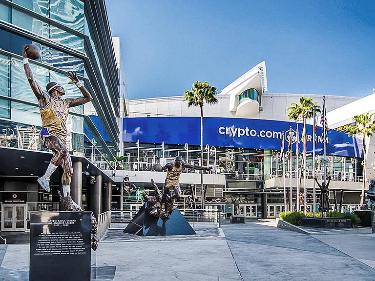 Minutes from Crypto Arena where the Lakers, Kings, and Sparks play