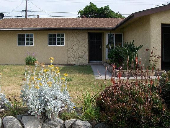 Front view of the house