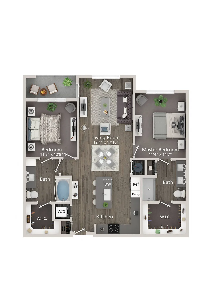 Floor plan B2