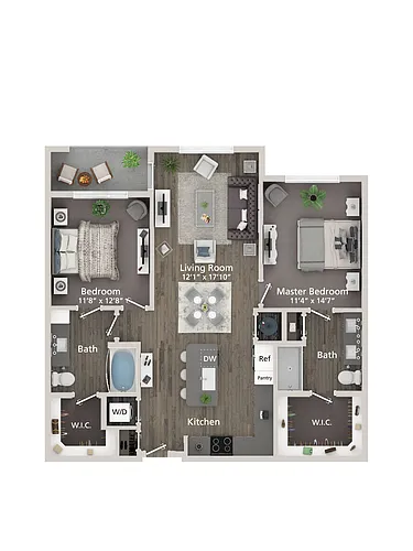 Floor plan B2