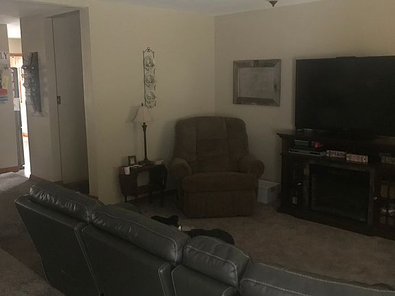 Living room off of kitchen