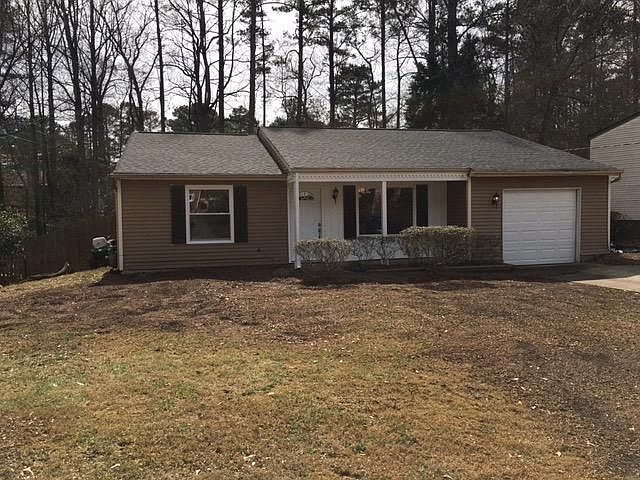 Spring will see this newly landscaped yard come to life