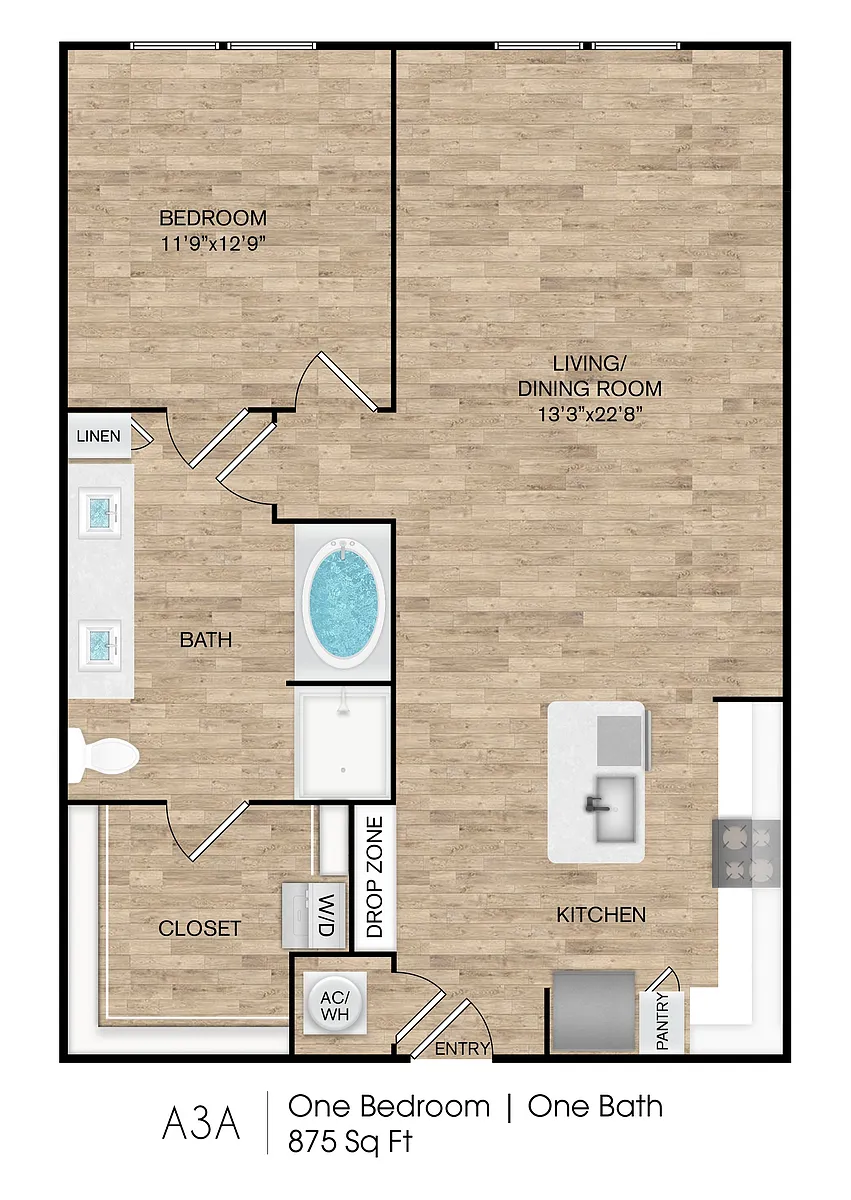 Floor plan A3A