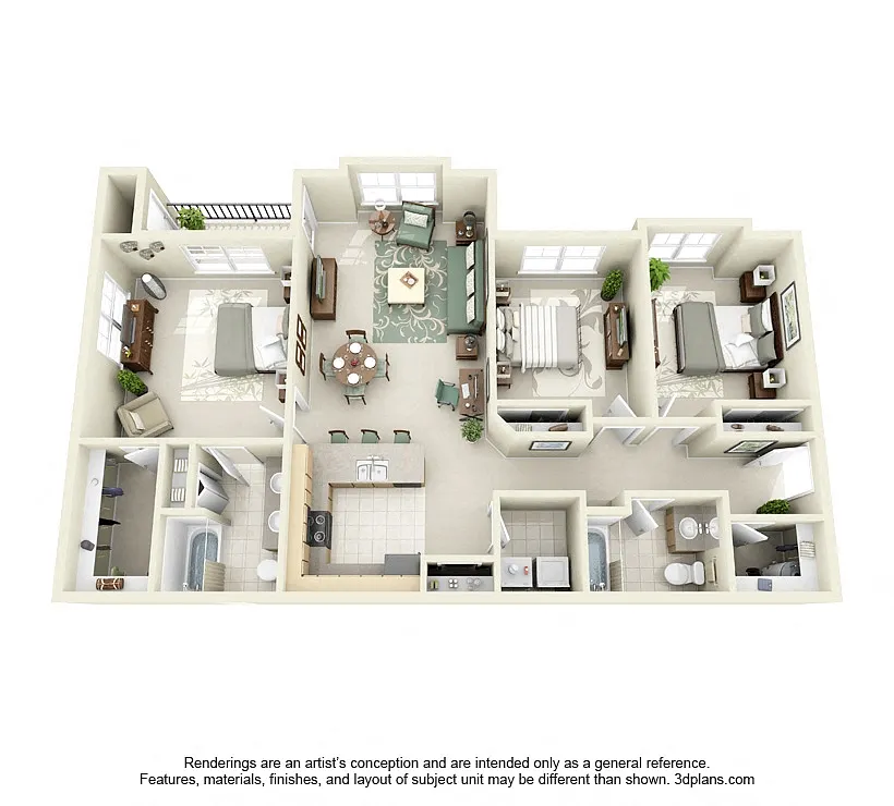 Floor plan C2