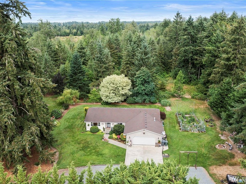 Nestled on two acres come find peace and tranquility.