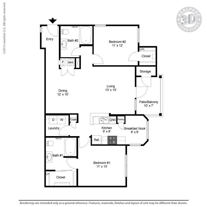 Floor plan The Patoka