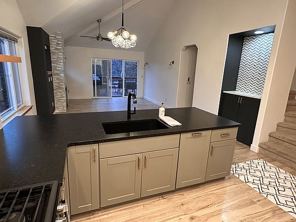 Kitchen to Dining & Living room