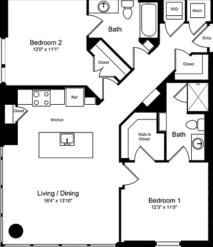 Floor plan B05