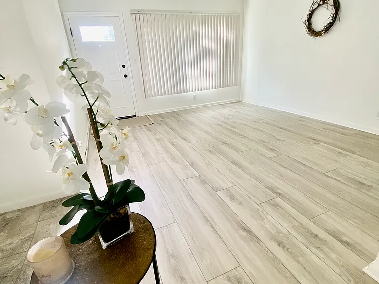 New laminate flooring
