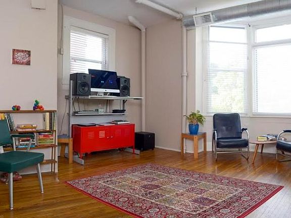 View of west bedroom, facing northwest.