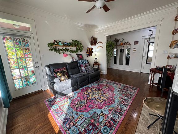 Living room with access to private balcony