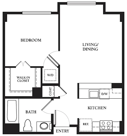 Floor plan Haight