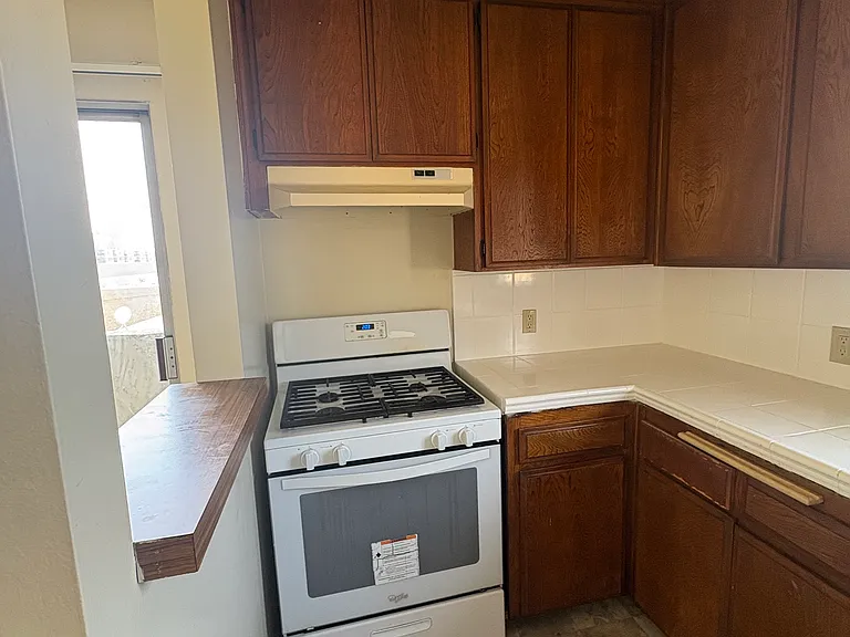 Kitchen with stove