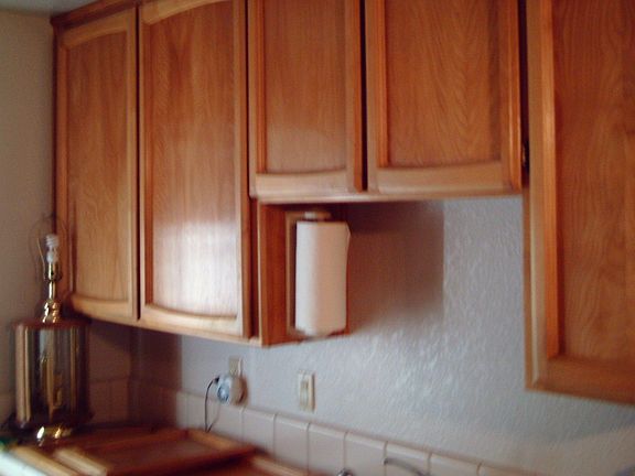 Cabinets over kitchen sink