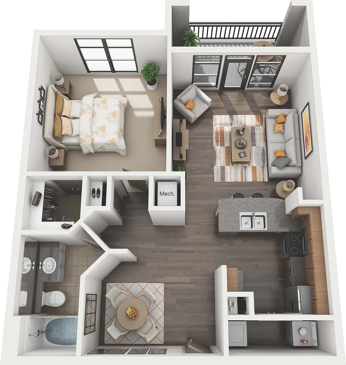 Floor plan A5 - Hudson