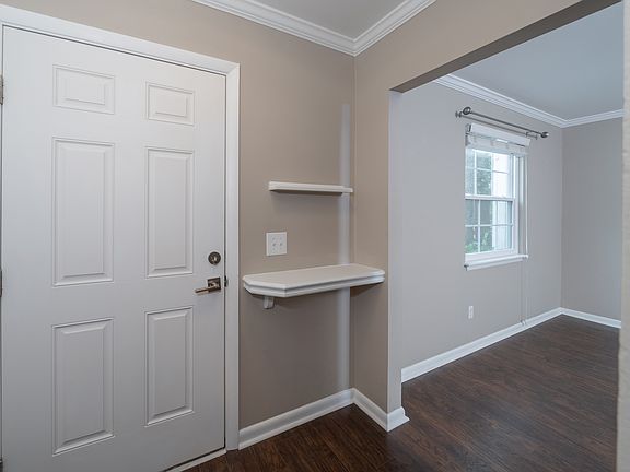 On entry you have a appliance charging area