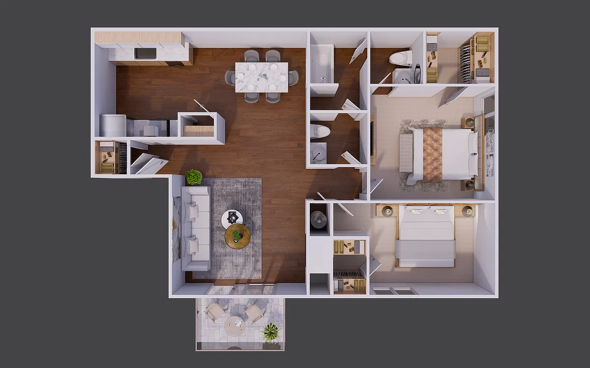 Floor plan B3