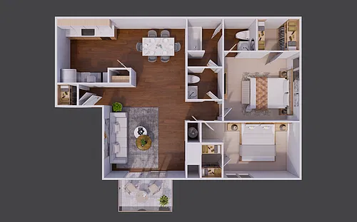 Floor plan B3