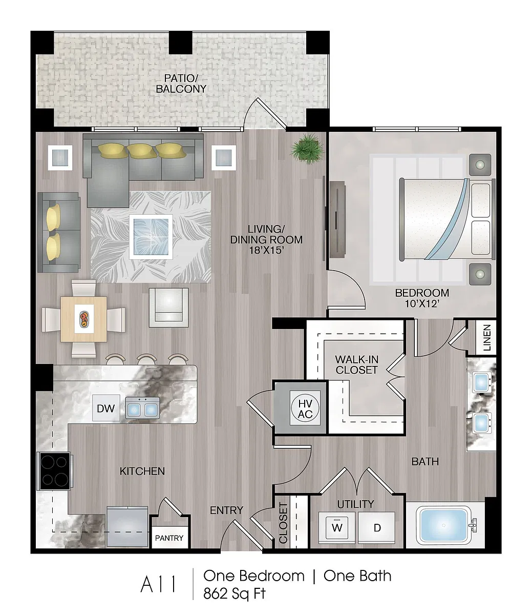 Floor plan A11