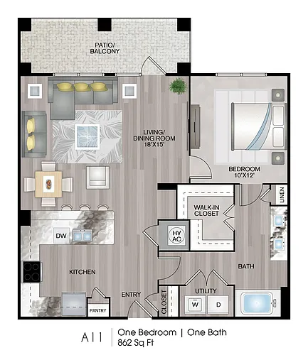 Floor plan A11
