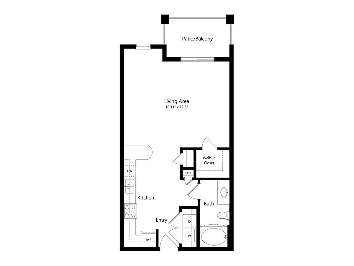 Floor plan Melrose