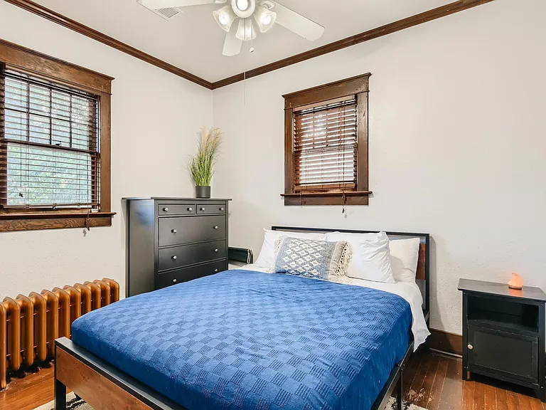 Second room, with small closet to the left.