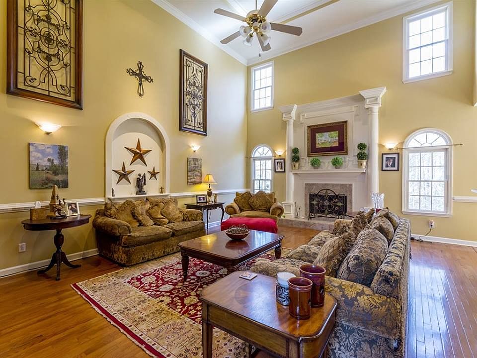 2 Story Fireside Living Room