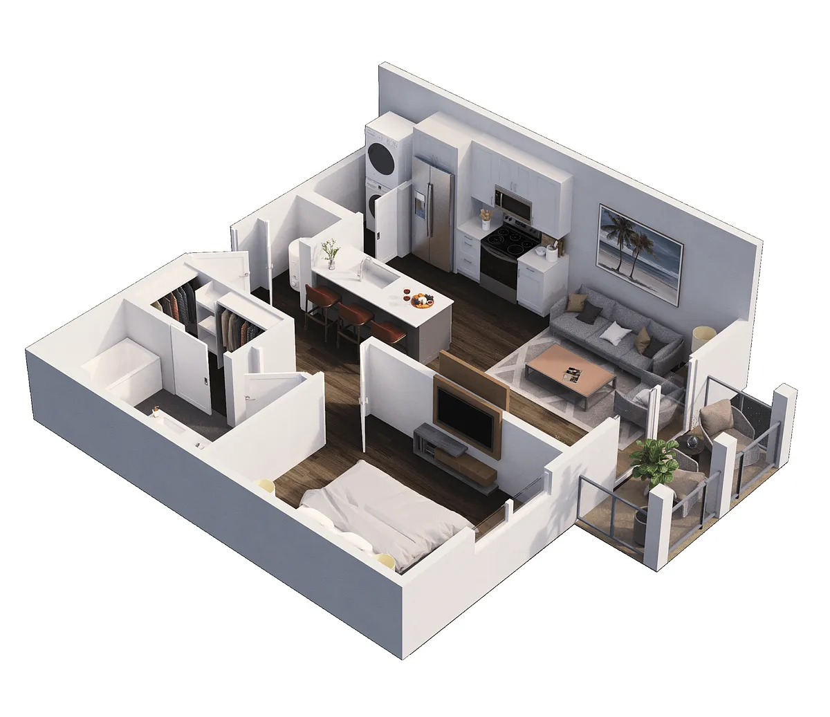 Floor plan A1a