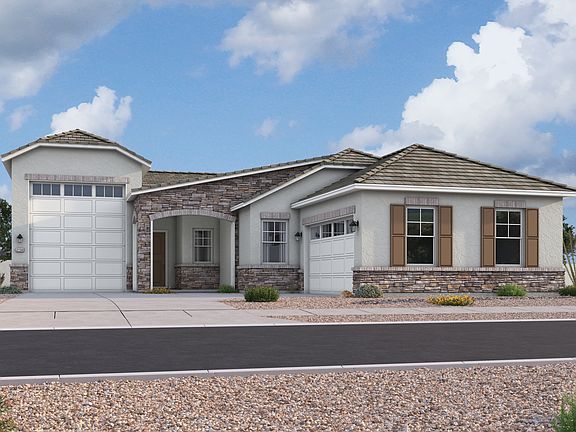 Elevation C w Optional RV Garage