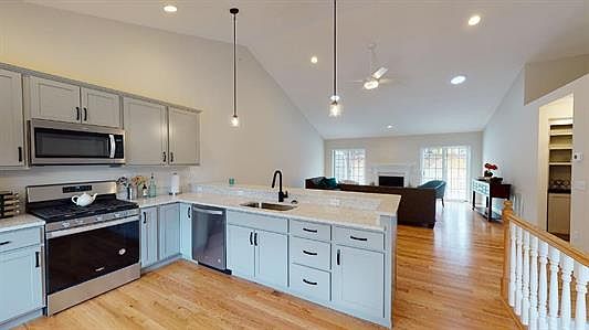Kitchen looking toward Living Room
