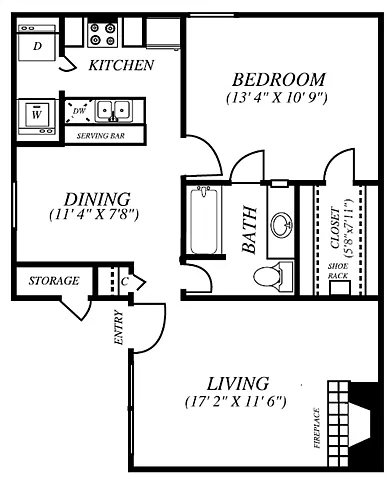 Floor plan A2 - Harmony