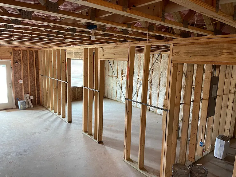 Unfinished basement