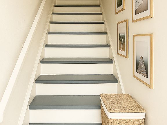 Apartment entryway (staged)