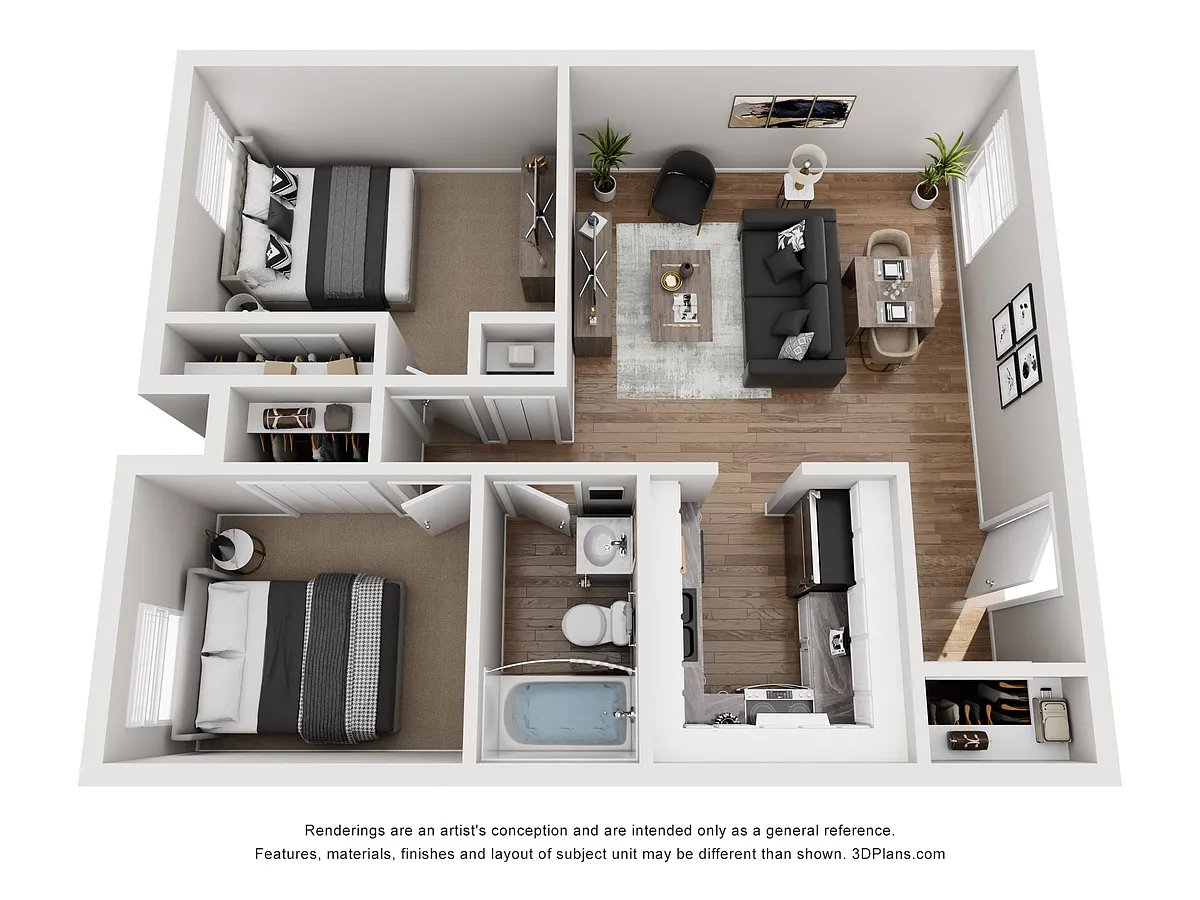 Floor plan The Oak