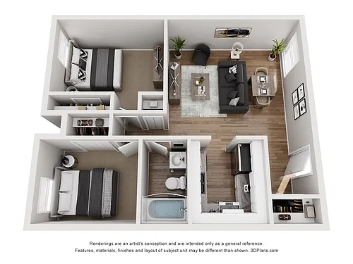 Floor plan The Oak