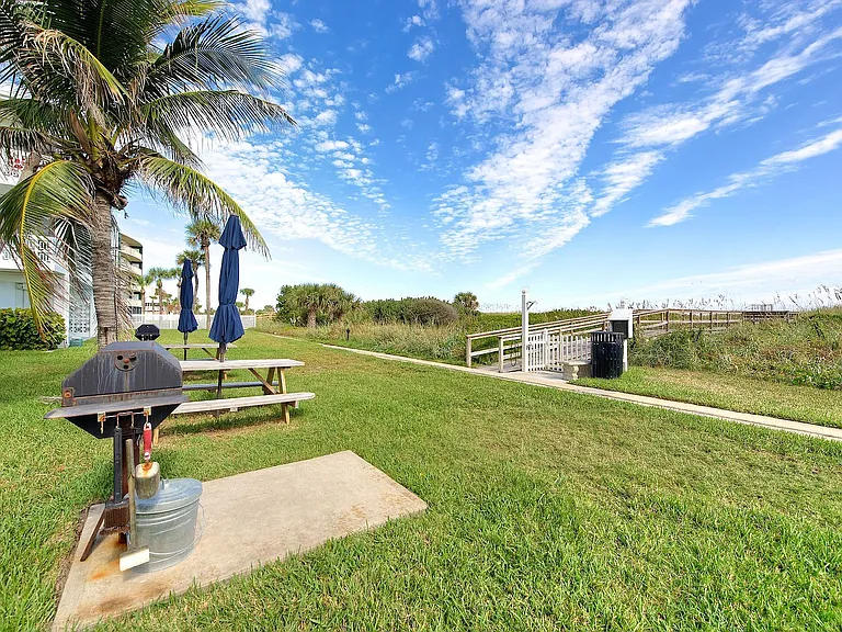 Private beach access
