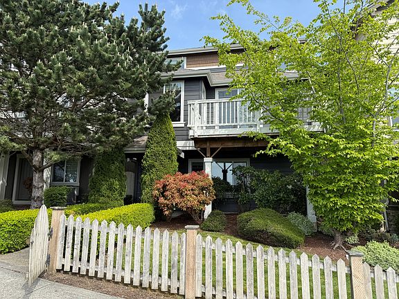Rear view of house on a walking trail.