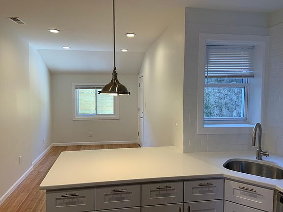 View into dining room