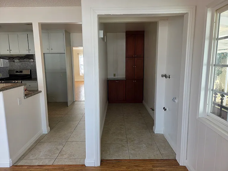 Kitchen and Laundry Room