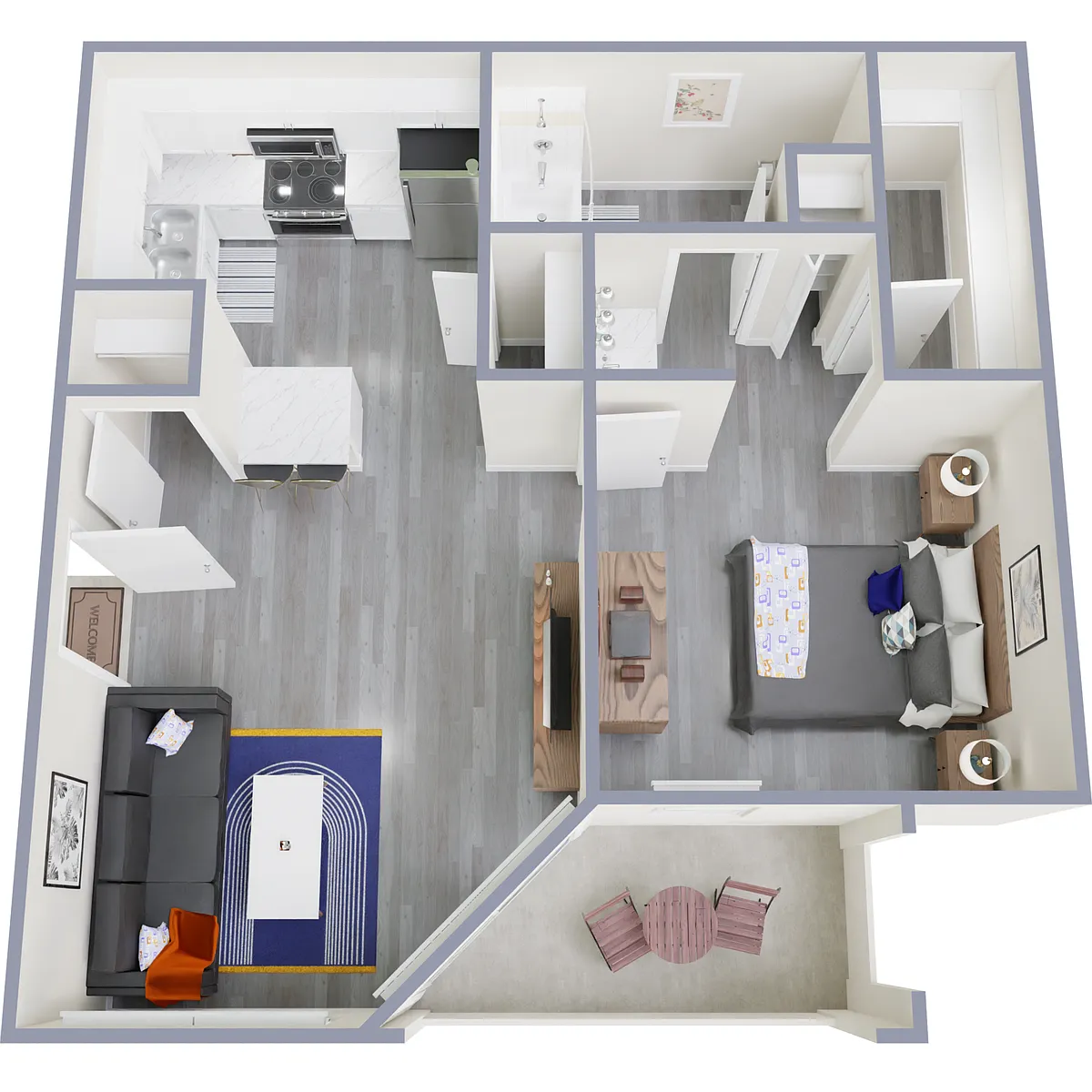 Floor plan A1i